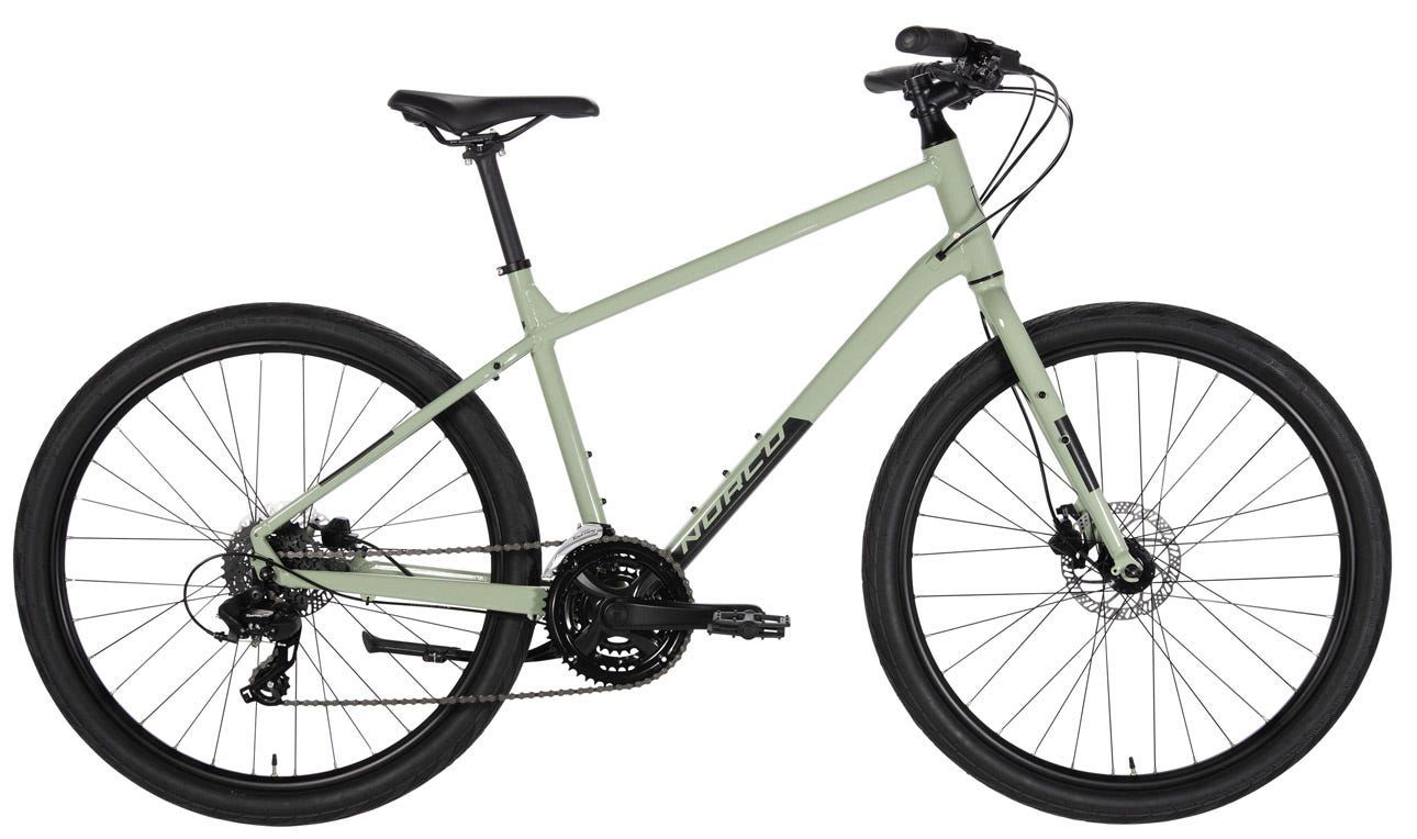 Norco Indie 3 Hybrid Bike Green/Black (2021) - Tempest Bicycles ...